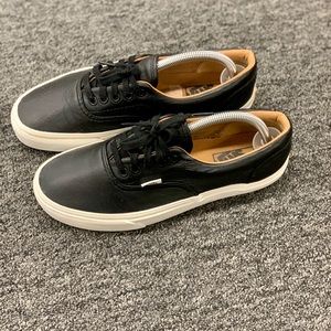Vans Authentic Black Leather